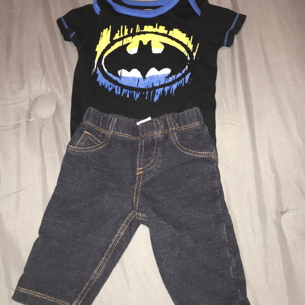 one onesie and a set